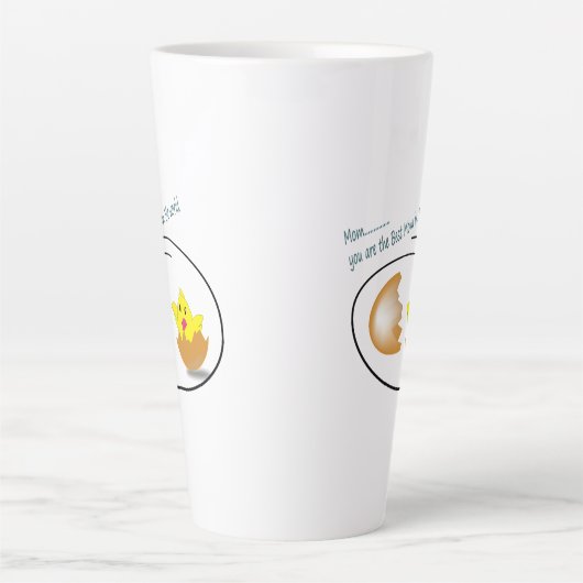 Beste Latte-Tasse Milchtasse (Vorderseite)