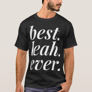 Beste Leah je Name Personalisierte Girl-BESTE FREU T-Shirt