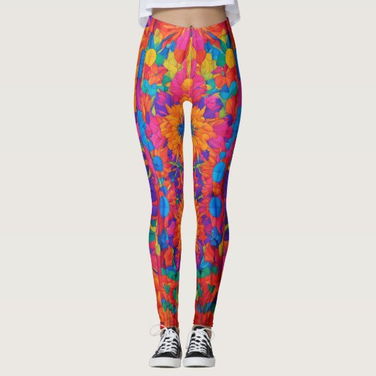 Beste LED-Lit-gedruckte Leggings (Vorderseite)