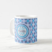 Beste Lehrer-überhaupt Apfel-Tasse Kaffeetasse (Vorderseite Links)