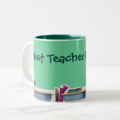 Beste Lehrer-überhaupt Tasse (Vorderseite Links)