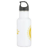 Beste Lehrerin Custom Water Flasche Personalisiert Edelstahlflasche (Rückseite)