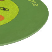 Beste Lehrerin Happy Apple Custom Cutting Board Schneidebrett (Ecke)