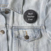 Beste Lehrerin je Chalkboard Design Geschenk Idee Button (Beispiel)