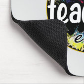 Beste Lehrerin je - Farbenprägung Mousepad (Ecke)