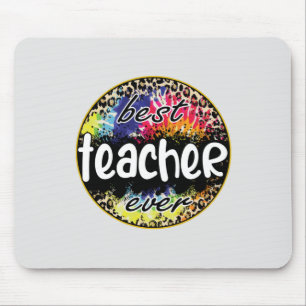 Beste Lehrerin je - Farbenprägung Mousepad
