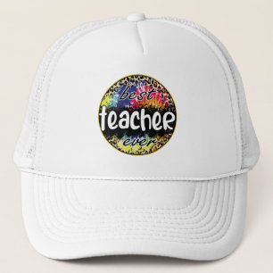 Beste Lehrerin je - Farbenprägung Truckerkappe