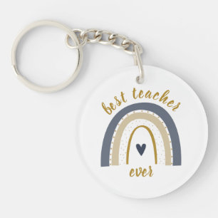 Beste Lehrerin je Geschenk Schlüsselanhänger