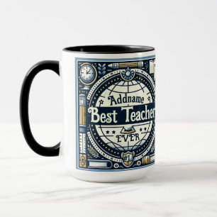 Beste Lehrerin je Geschenk Tasse
