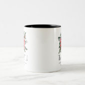 Beste Lehrerin je Geschenk Zweifarbige Tasse (Mittel)