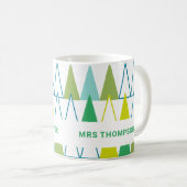 Beste Lehrerin je Individuelle Name Lehrerin Gesch Kaffeetasse (VorderseiteRechts)