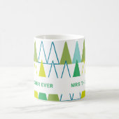 Beste Lehrerin je Individuelle Name Lehrerin Gesch Kaffeetasse (Mittel)