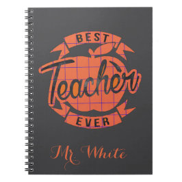 Beste Lehrerin je individuelles Foto Notebook Notizblock