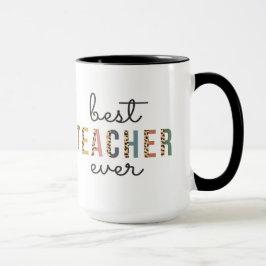 Beste Lehrerin je Lehrerin Tasse