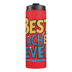 Beste Lehrerin je Lehrerin Thermosbecher
