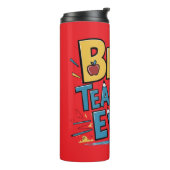 Beste Lehrerin je Lehrerin Thermosbecher (Nach links gedreht)