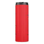 Beste Lehrerin je Lehrerin Thermosbecher (Rückseite)