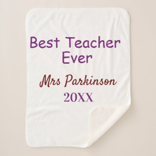 Beste Lehrerin je Name Datum Jahr einfache Schule Sherpadecke