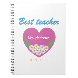 Beste Lehrerin je Notebook Notizblock