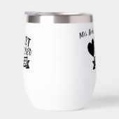 Beste Lehrerin je personalisiert schwarz (Rechts)