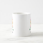 Beste Lehrerin je Rainbow-Tasse Kaffeetasse (Mittel)