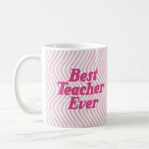 Beste Lehrerin je rosa Tasse