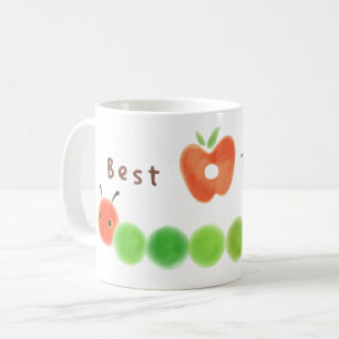 Beste Lehrerin Raupen-Tasse  Kaffeetasse