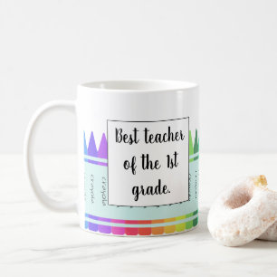 Beste Lehrerin Tasse der 1. Klasse