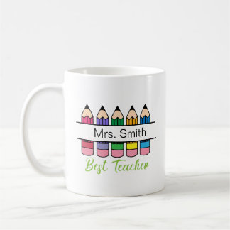 Beste Lehrerin Tasse Personalisiertes Geschenk für