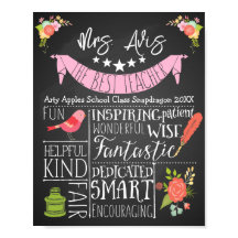 Beste Lehrerin Wertschätzung für Blumenvögel Gesch