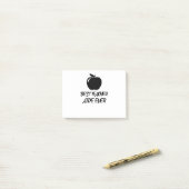 Beste Lehrerwerbung je Post-it Klebezettel (Auf Schreibtisch)