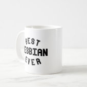 Beste Lesbe je Kaffeetasse (Vorderseite Links)