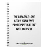 Beste Liebe (1) - Notebook Notizblock (Vorderseite)