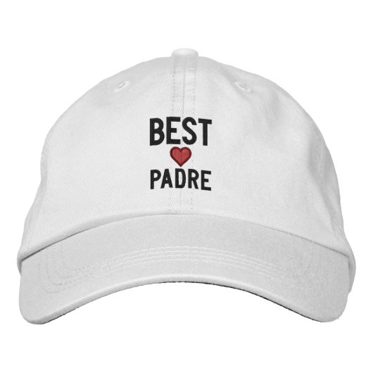 Beste Liebe deinen Text Bestickte Baseballkappe (Vorderseite)