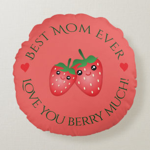 Beste Liebe der Mama-überhaupt Mutter Tagesc$sie Rundes Kissen