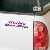 Beste lila Mama Autoaufkleber (Auf Lkw)
