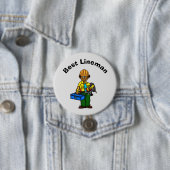 Beste Lineman-Taste - Weißer Mann oder schwarzer A Button (Beispiel)