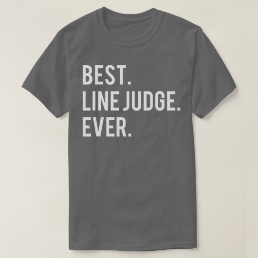 Beste Linie Richter je Funny Volleyball T-Shirt (Design vorne)