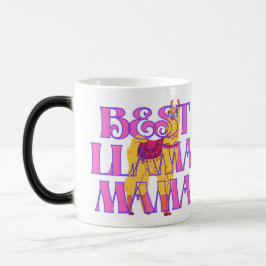 Beste Llama-Mama ever Verwandlungstasse
