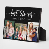 Beste Lola je - Großkinder - FotoCollage Fotoplatte (Seite)