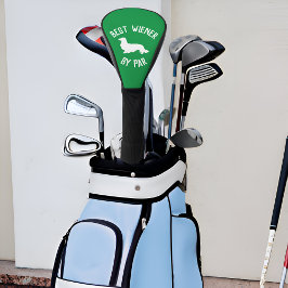 Beste Long Hair Dackel Dog by Par Golf Head Cover Golf Headcover