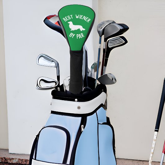 Beste Long Hair Dackel Dog by Par Golf Head Cover Golf Headcover
