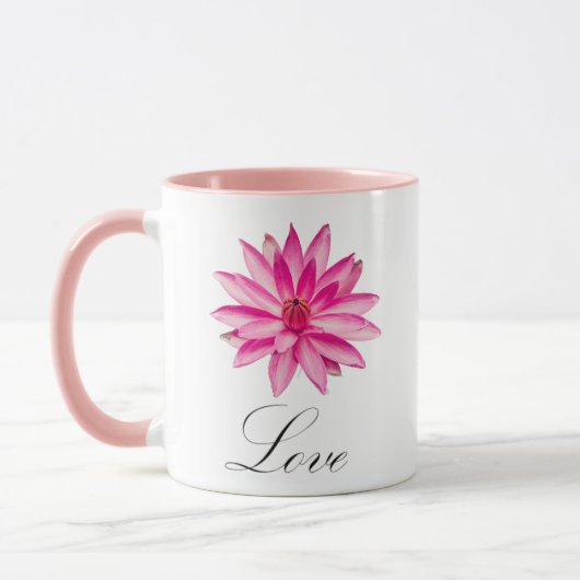 Beste Lotus-Liebe Tasse (Links)