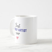 Beste Makeup Artist jemals Kaffeetasse (Vorderseite Links)