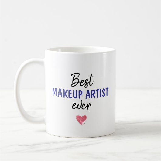 Beste Makeup Artist jemals Kaffeetasse (Links)