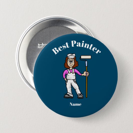 Beste Malerschaltfläche für Maler Button (Vorne & Hinten)