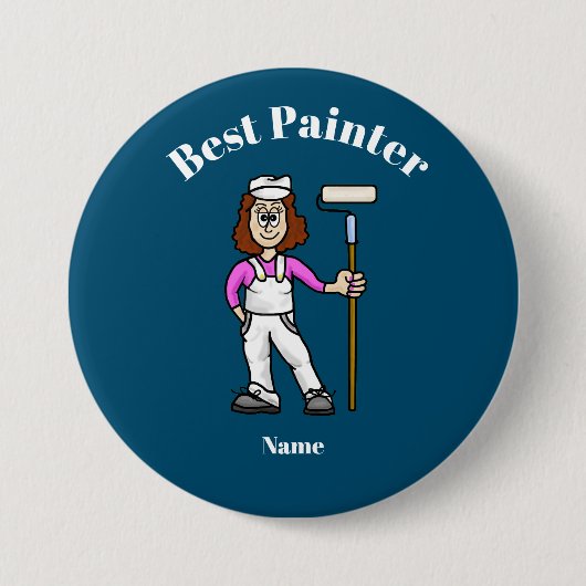 Beste Malerschaltfläche für Maler Button (Vorderseite)