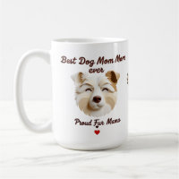 Beste Mama 15oz Tasse - Proud Fur Mama Geschenk fü