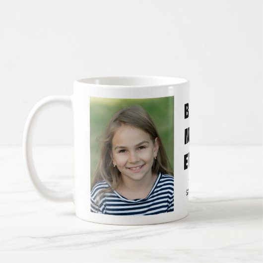 Beste Mama 2 Foto Kaffeetasse (Links)