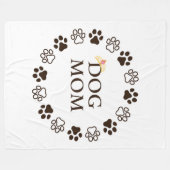 Beste Mama 60x80 Fleece Blanket (Vorderseite (Horizontal))